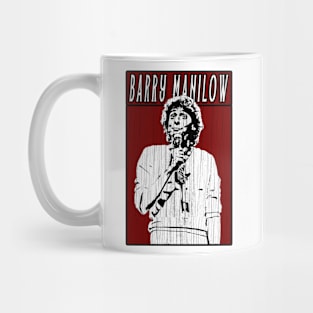 Retro Vintage Barry Manilow Mug